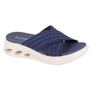 Cipriata Womens/Ladies Elina Mule Sandals / Navy Blue